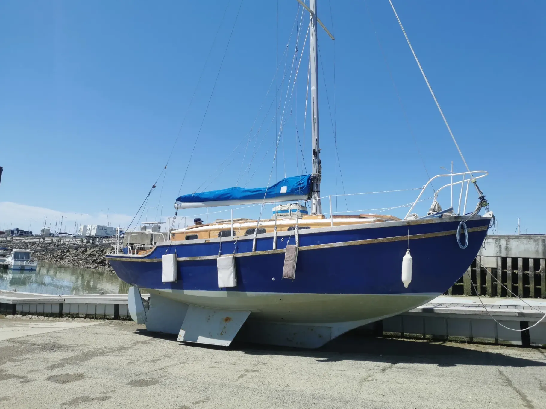 Image deGOLDEN HIND 31 voilier bois